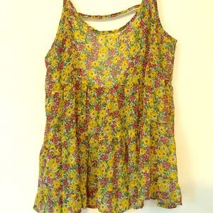 transparent summer tank